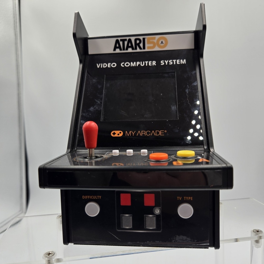 My Arcade Atari Micro Player Pro: 100 Video Games, 6.75" Mini Arcade Machine